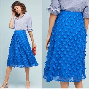 Maeve (Anthropologie) Royal Blue Alice skirt
